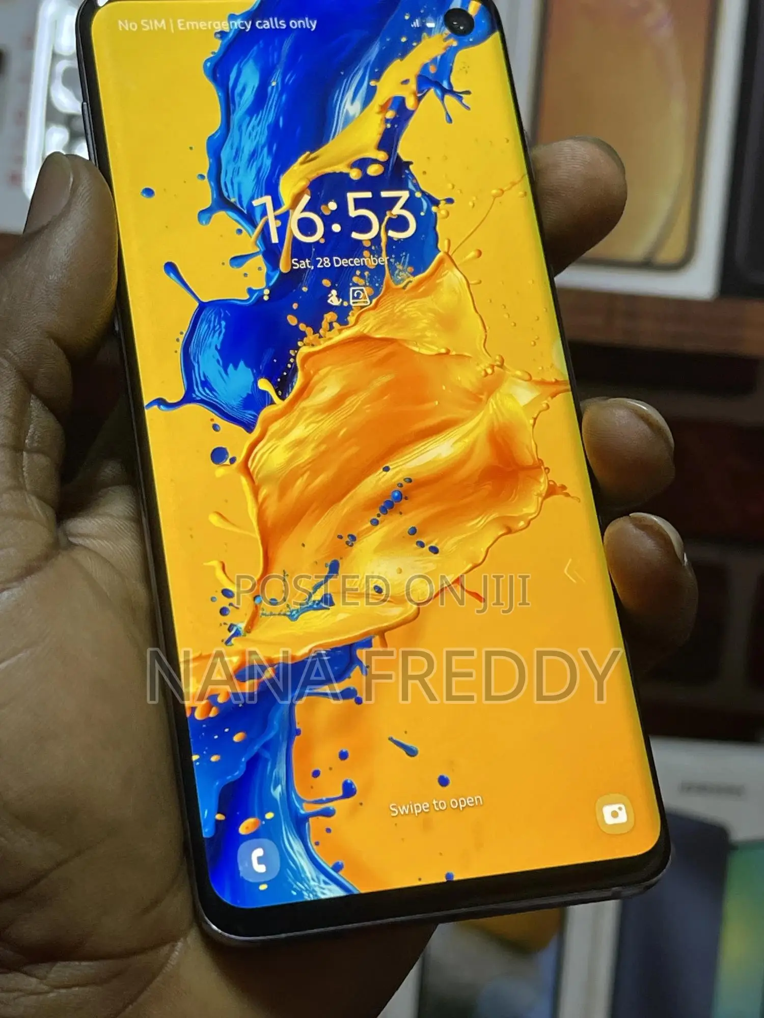New Samsung Galaxy S10 128 GB Black