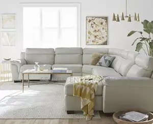Julius II 5-Pc. Leather Sectional Sofa