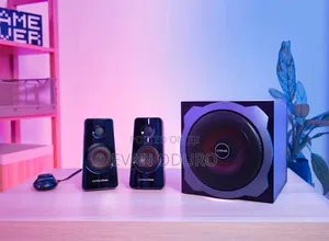 Powerful Gxtrust 2.1 Speaker Bluetooth Usb Pc,Laptop,Tv, Tablet,Phone,