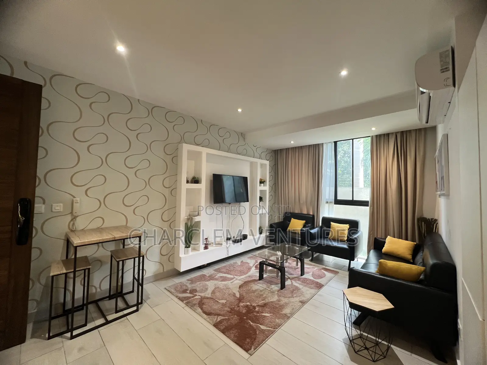 Furnished 1bdrm Apartment in Charclem Ventures, Cantonments for sale