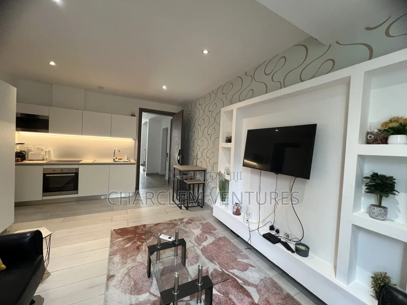 Furnished 1bdrm Apartment in Charclem Ventures, Cantonments for sale