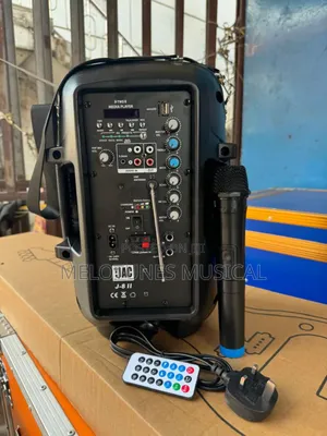 Jac 8inches Bluetooth Speaker With One Microphone