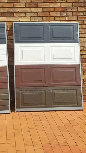 Automated Garage Doors in Different Colors and Sizes