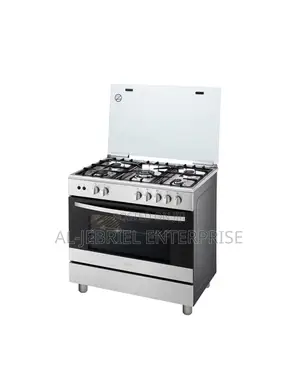 5 Burner Oven Grill LG 90x60 Cm Gas Cooker With Oven Light