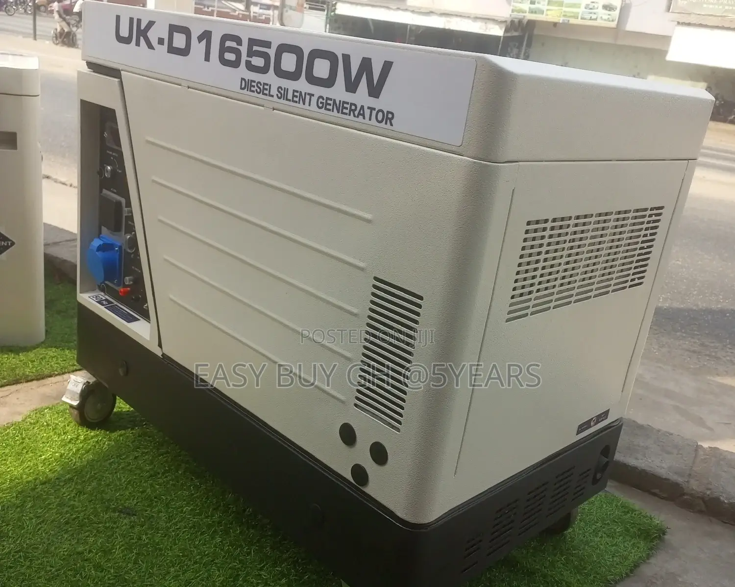 Original UK Diesel Generator 16500watt 15kva 230v