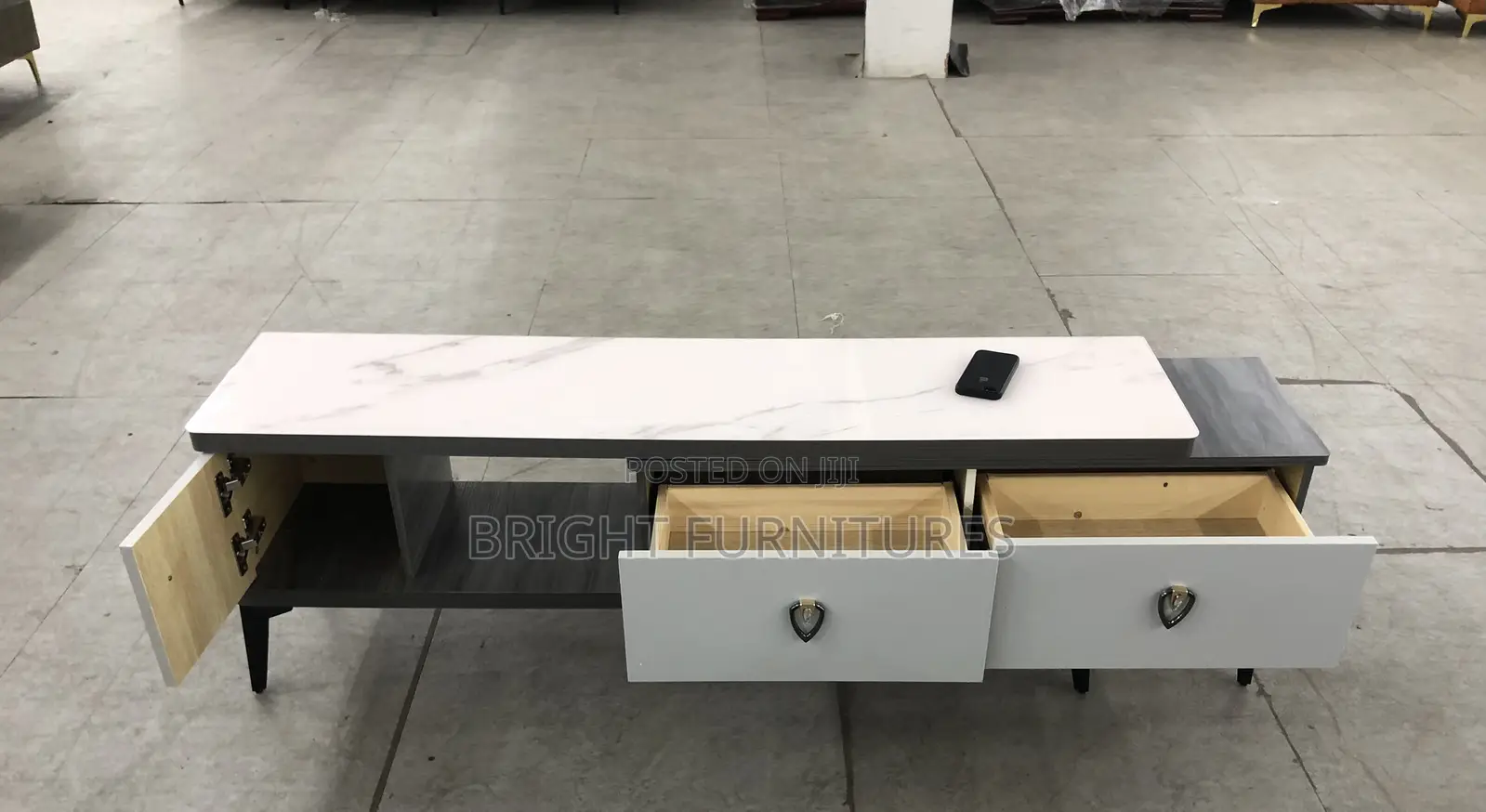 Foreign TV Stand With Drowners