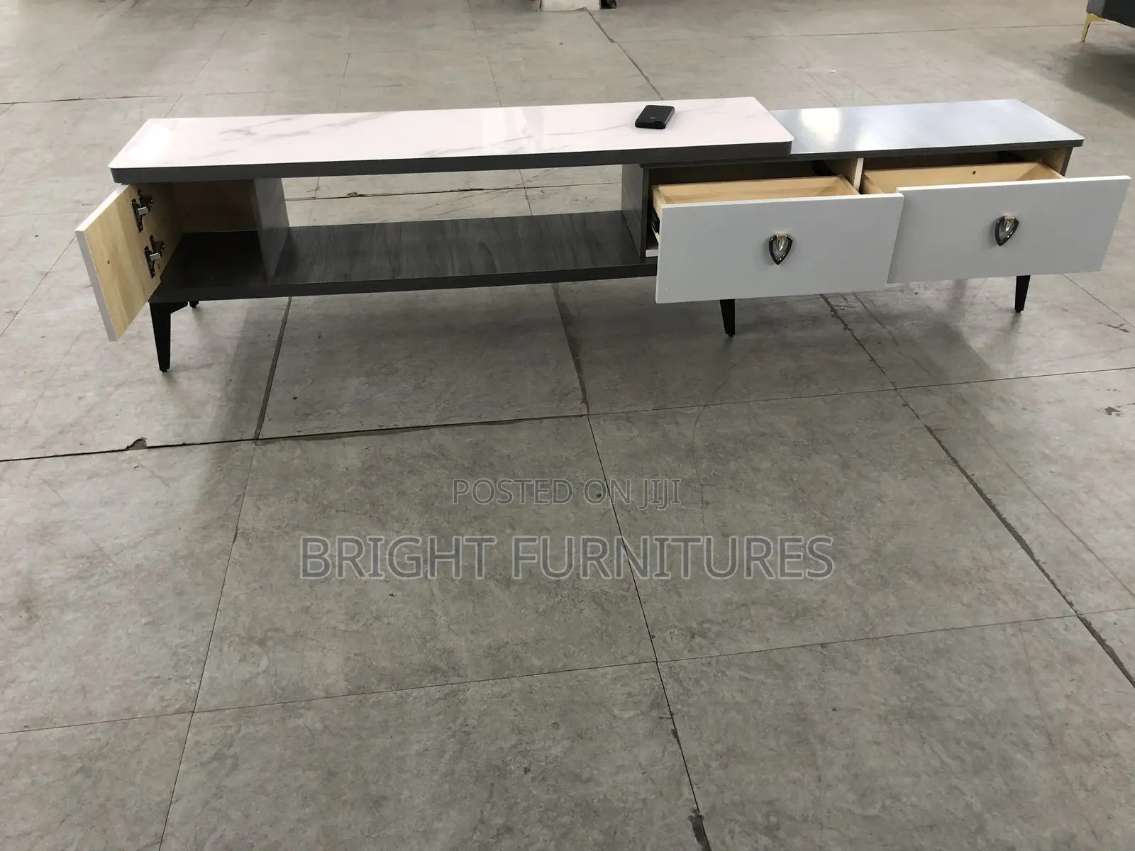 Foreign TV Stand With Drowners