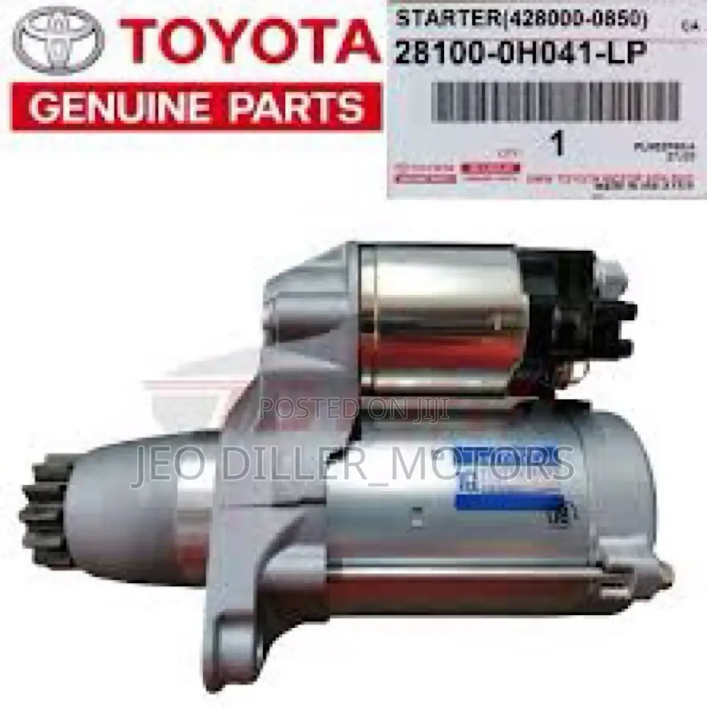 Toyota Camry, Rav 4, Highlander, Passat, Golf Starter