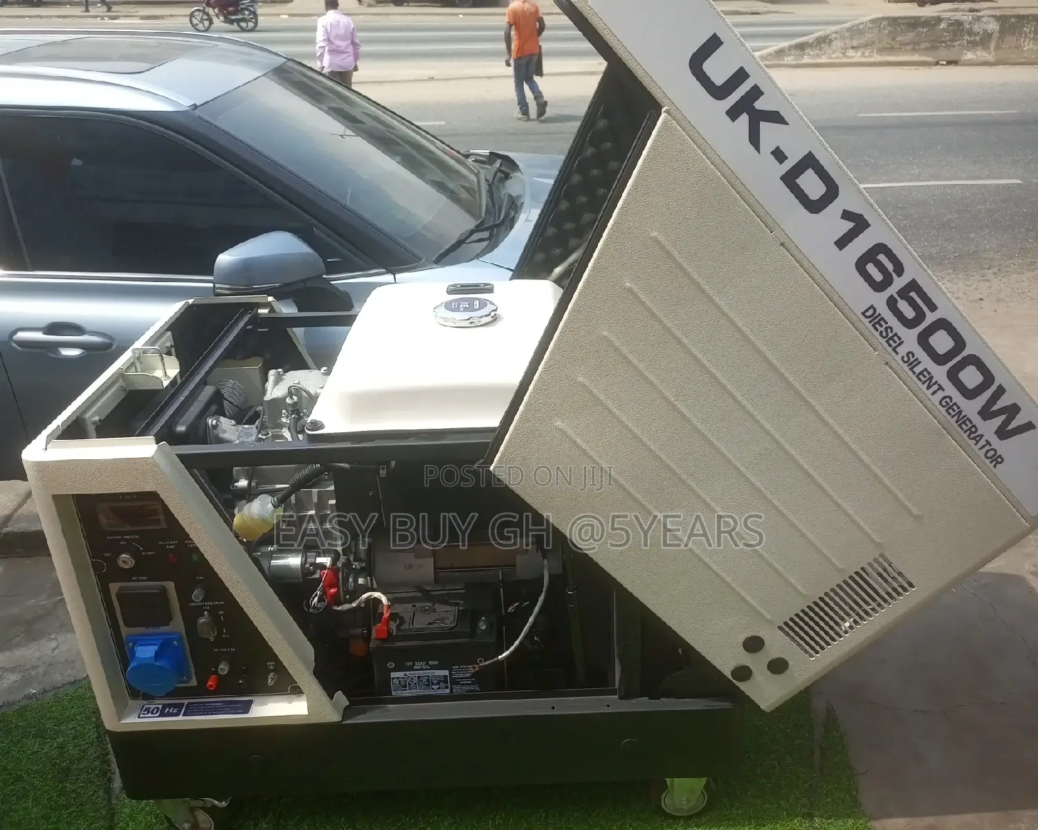 Authentic UK Diesel Generator 15kva 16500w 230v Sound Silent