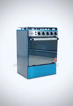 Automatic 4 Burner Midea Gas Cooker 60 X 60cm With Oven