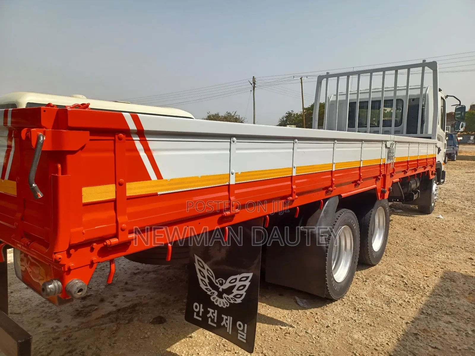 5 Ton Double Axles 8 Holes Big Lights