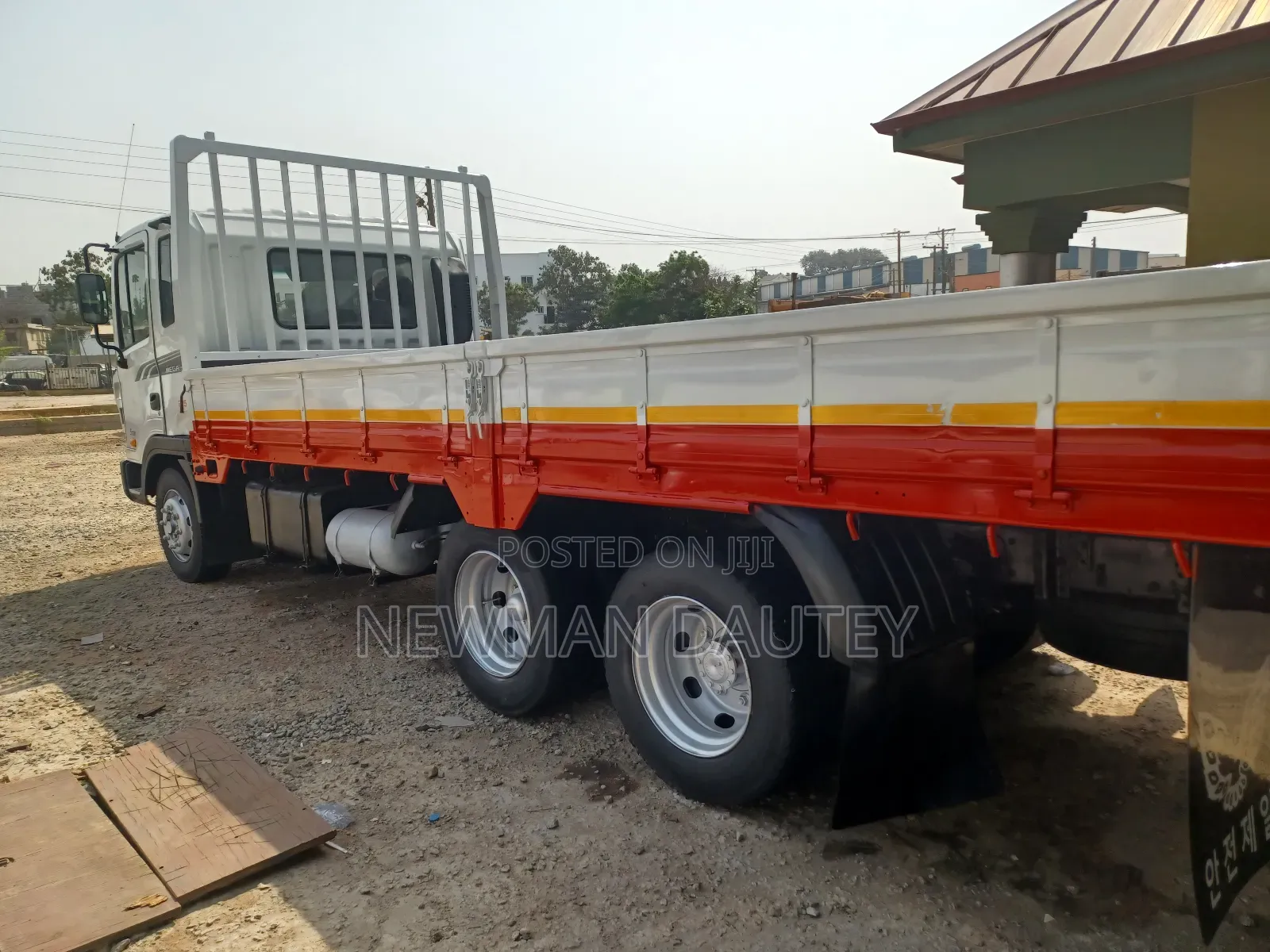 5 Ton Double Axles 8 Holes Big Lights