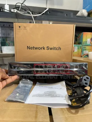 Ai 16port Poe Switch With Gigabit Uplink
