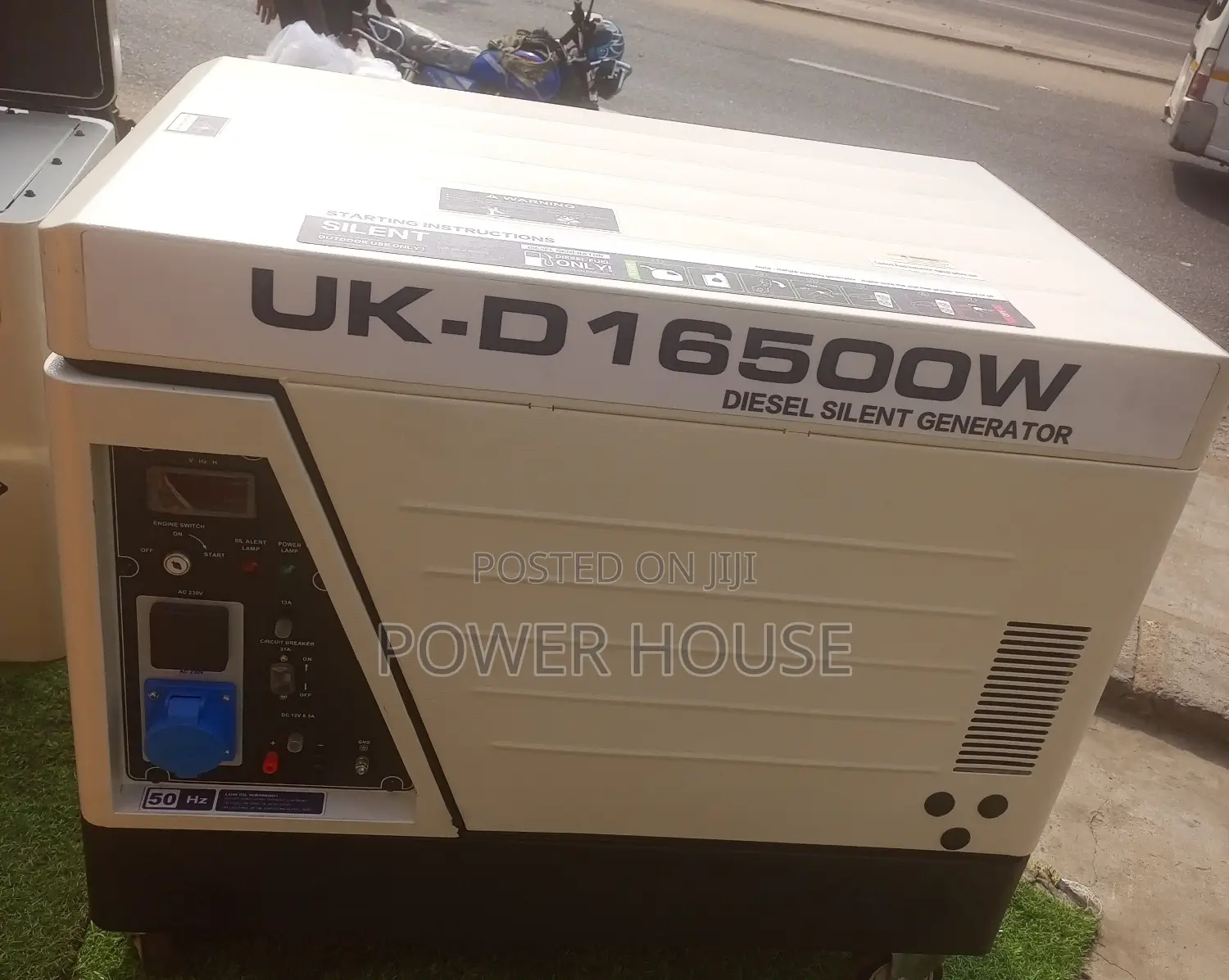 Unique and Original Perkins UK Generator 15kva 16500w 230v