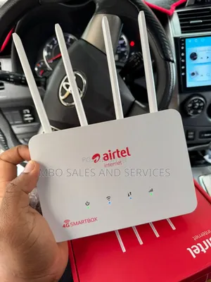 Airtel Universal ZLT 4g+ Router - Accepts Turbonet