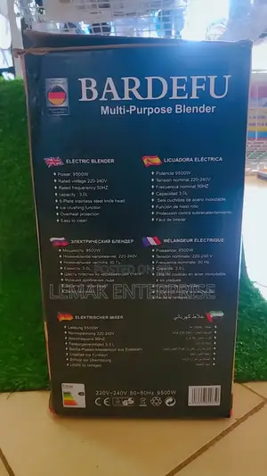 Original in 6 in 1 Multi-Purpose Commercial Blender 95000w