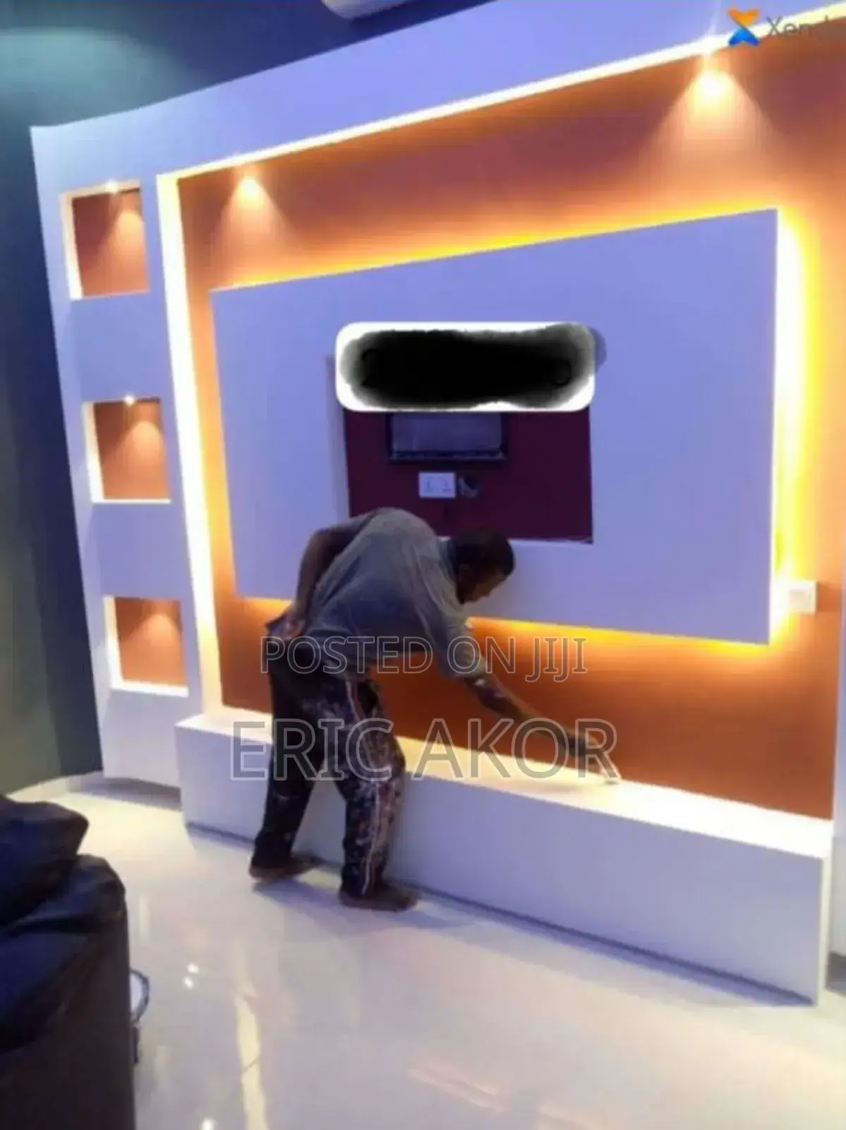 Installation Of Plasterboard, P.O.P, Painting And Grafiato