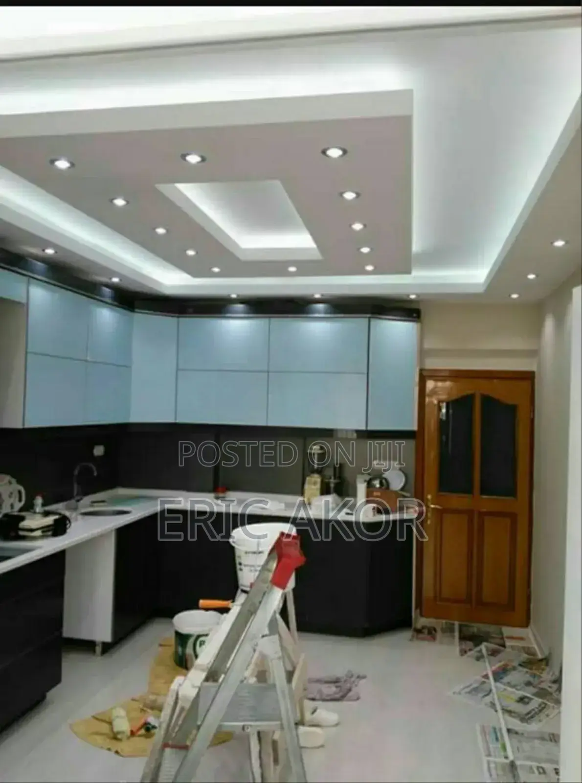 Installation Of Plasterboard, P.O.P, Painting And Grafiato