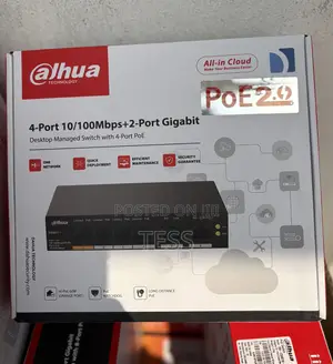 Dahua 4port Poe Managed Desktop Switch Dh-Cs4006-4et-60