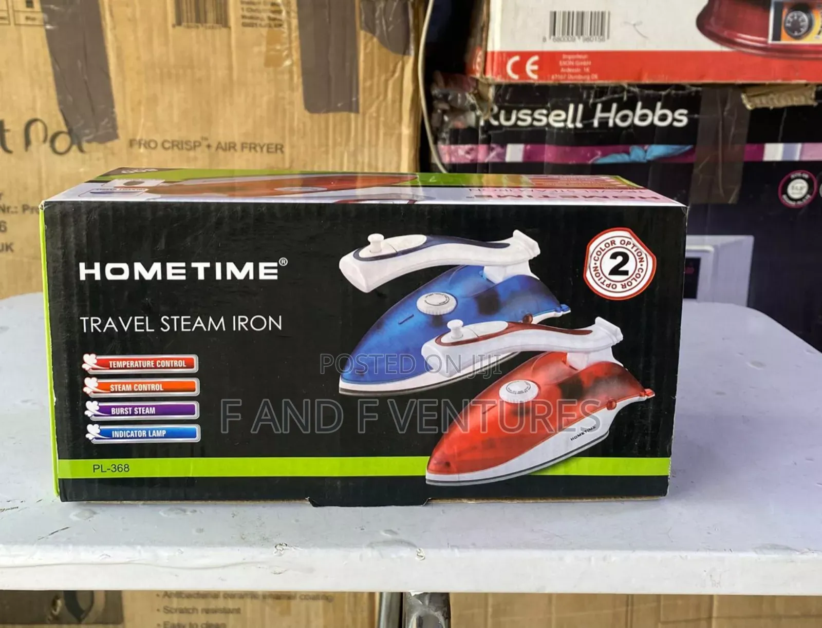 Fordable Travelling Steam Iron-