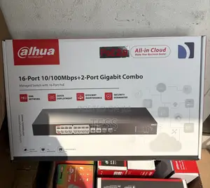 Dahua 16port Poe Cloud Managed Switch Dh-Cs4218-16et-240