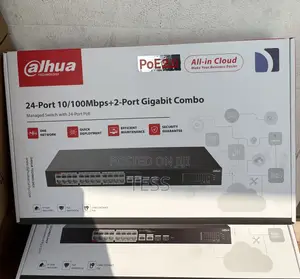 Dahua 24port Poe Cloud Managed Switch Dh-Cs4226-24et-375