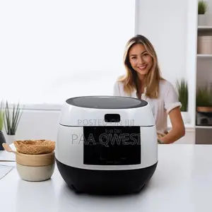 6L High Standard Touch Screen Silver Crest Rice Cooker