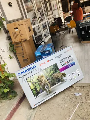 Full Hd Smart Nasco 50 Inch Digital Satellite Television.