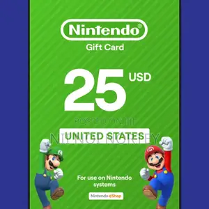$25 Nintendo Gift Card