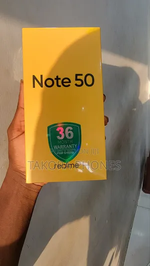 New Realme Note 50 64 GB Black