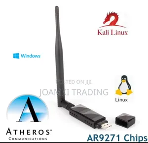 AR9271 Wifi Adapter 2.4ghz, 5dbi Antenna For Linux/Windows