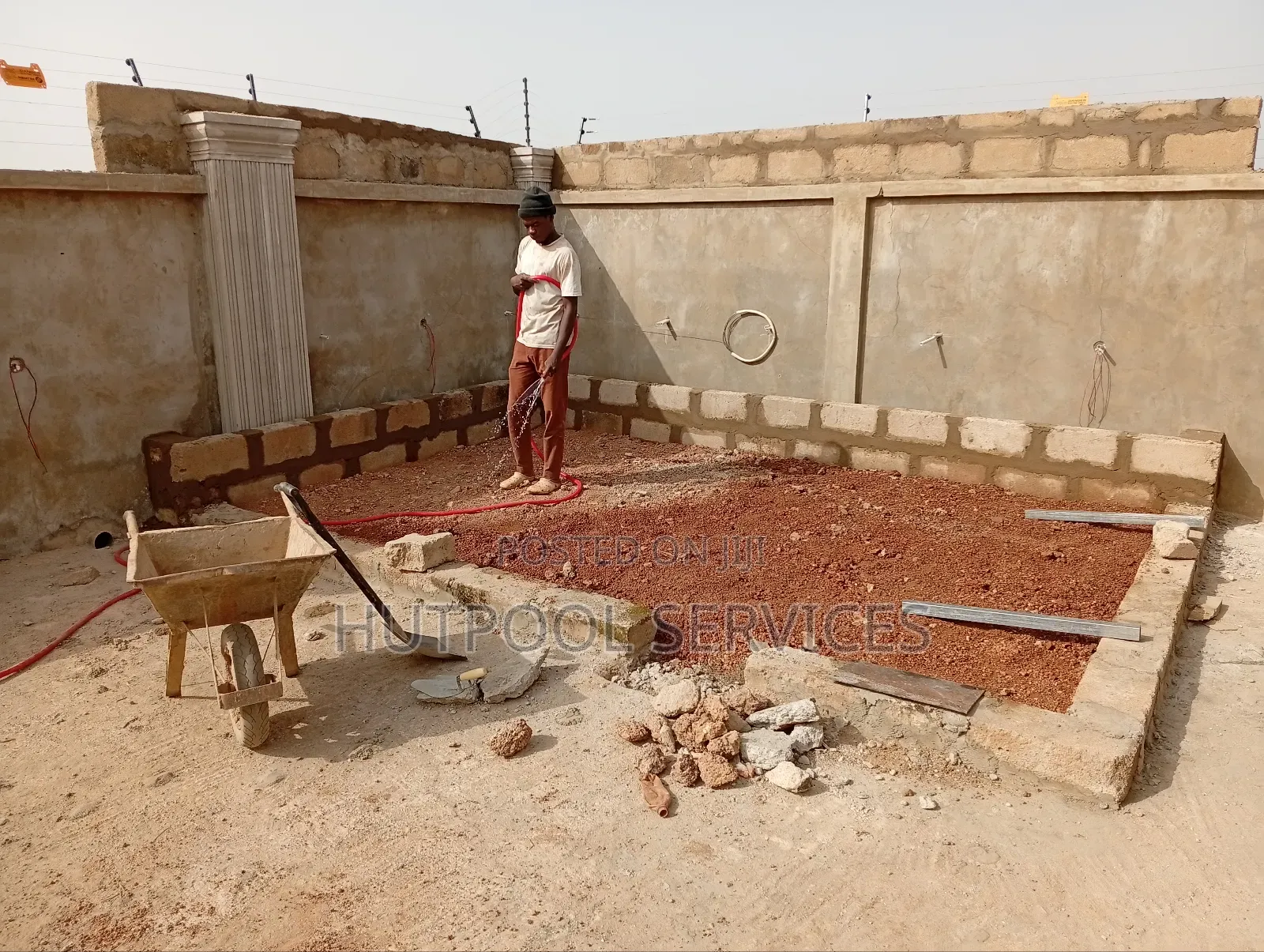 Pure Modern Steel Pergola