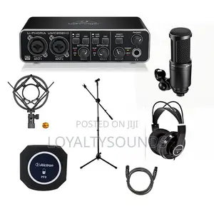 Recording Package With AT2020 and UMC202HD