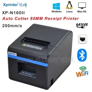 Xprinter Receipt Printer 80mm With USB and LAN Ports