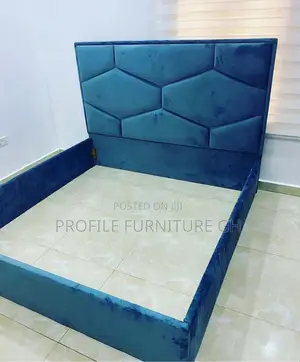 Blue Queen Size Bedframe