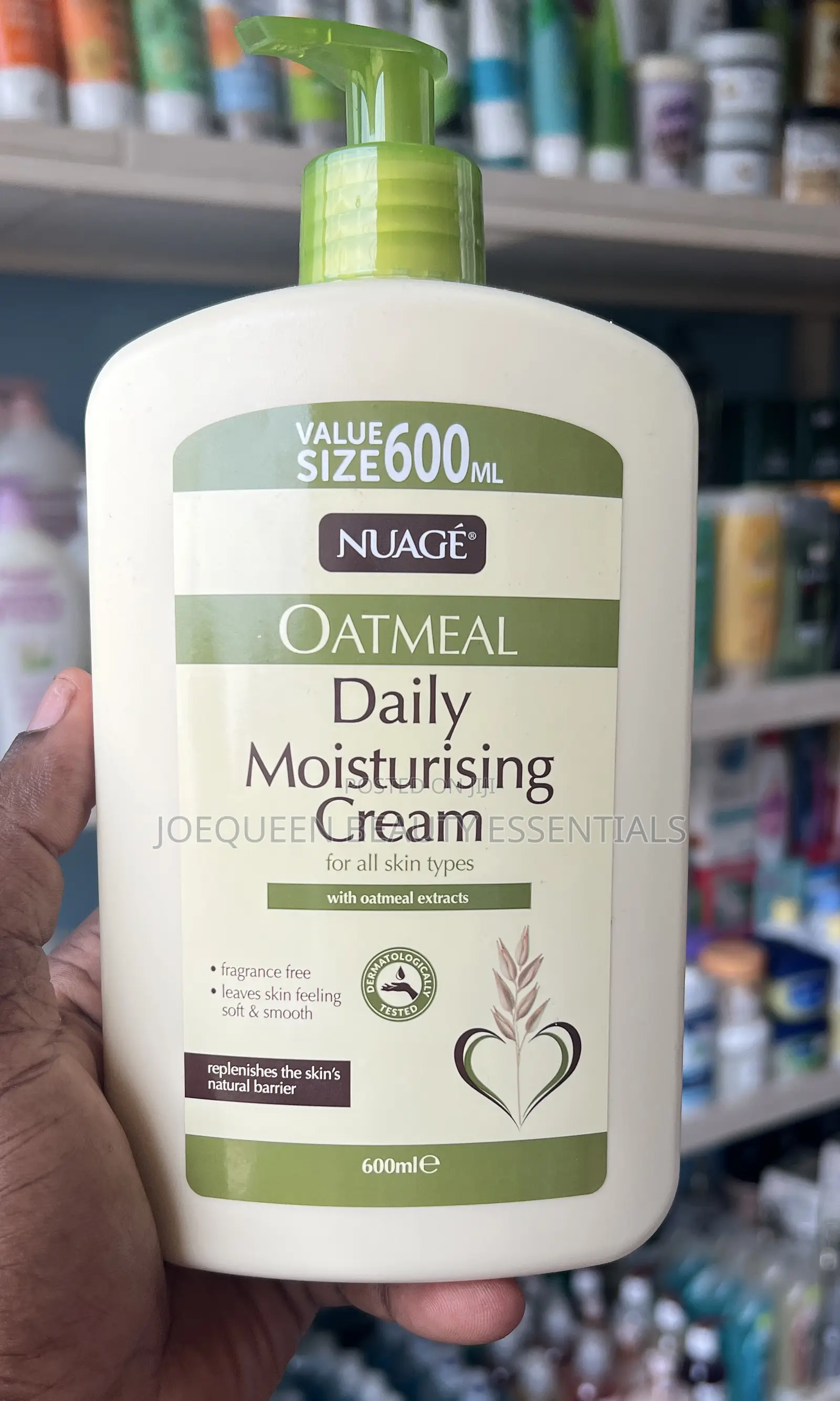 Nuagé Oatmeal Daily Moisturising Cream