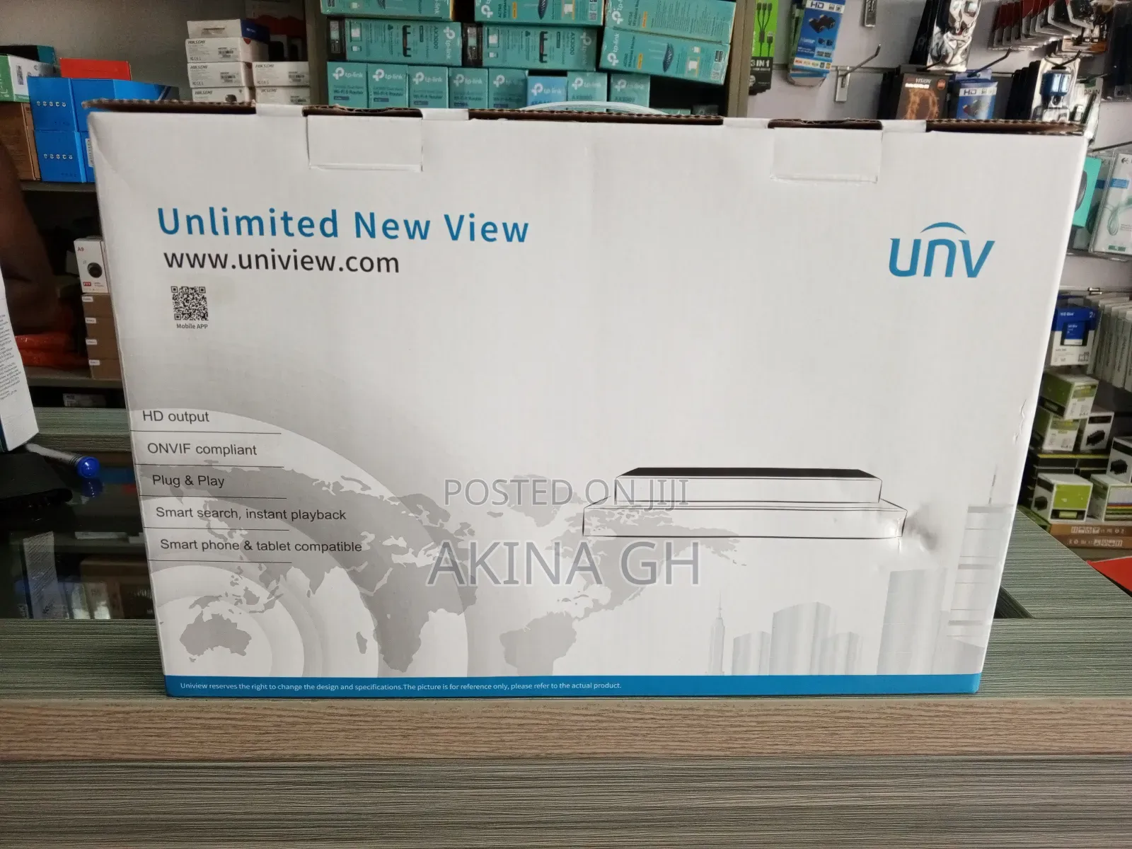 Uniview 4ch Poe NVR Unv ( Nvr301-04s3-P4)
