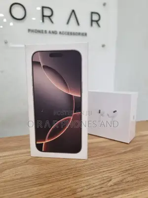 New Apple iPhone 16 Pro Max 256 GB Bronze