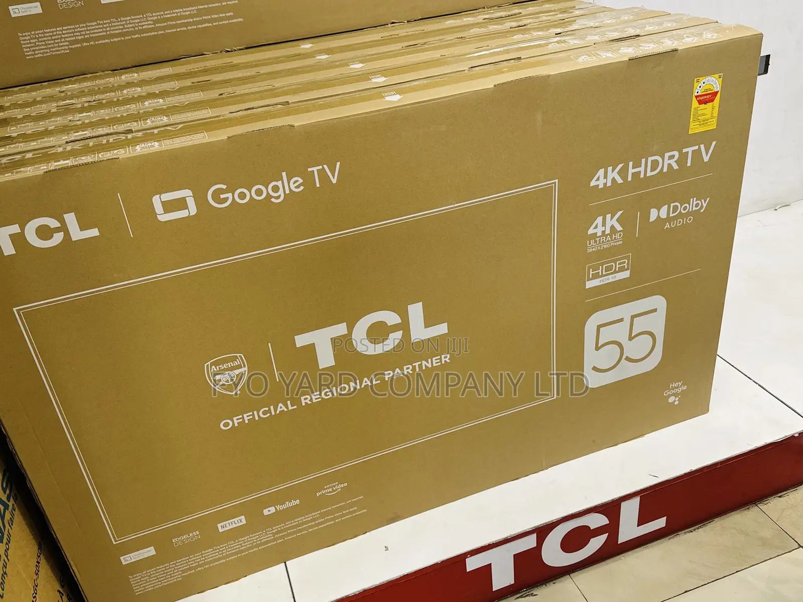 Tv With Dolby Atmos TCL 2x Smart Uhd Andriod Led Tv
