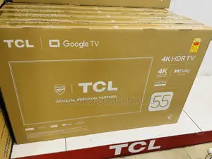 New TCL Frameless 55inch Smart Latest Android Tv