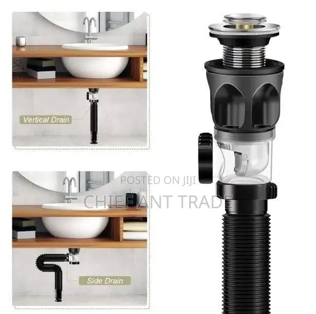Pop Up Drain With Extensible Hose Wky-8008yb