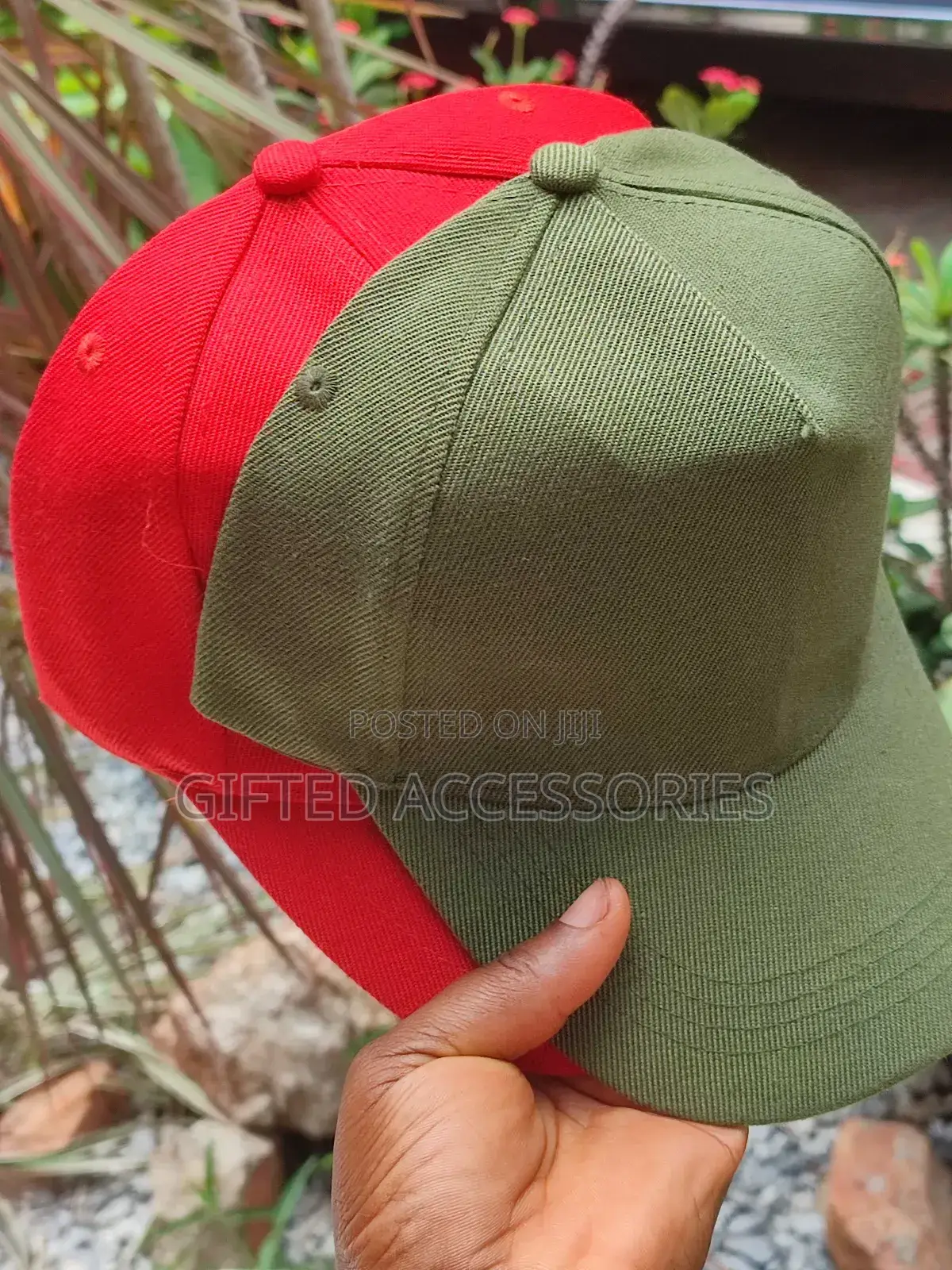 Plain Color Face Cap
