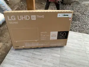 Flat Quality LG 50 Inch 4K UHD Smart LED TV
