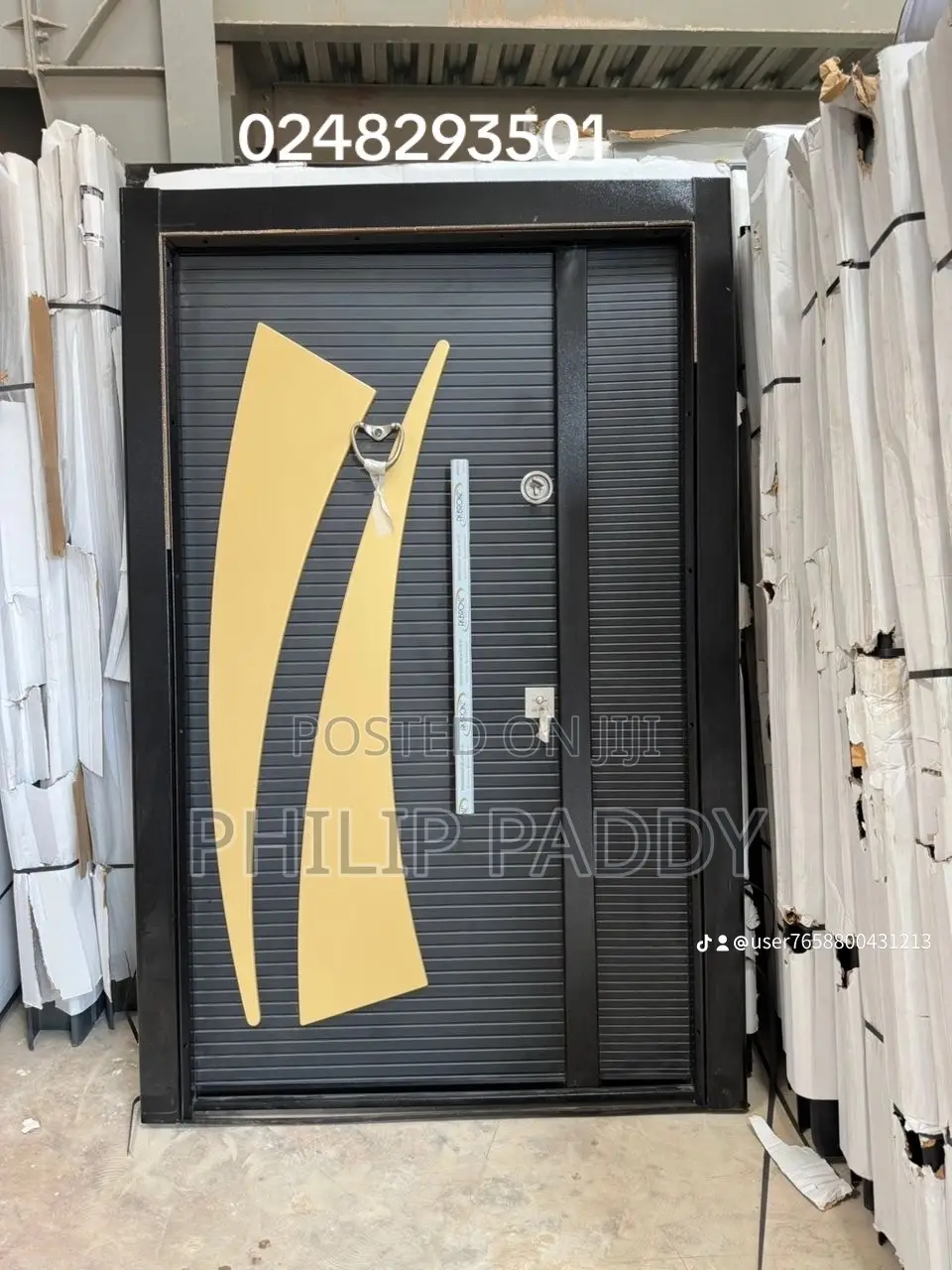 Black Yellow Door