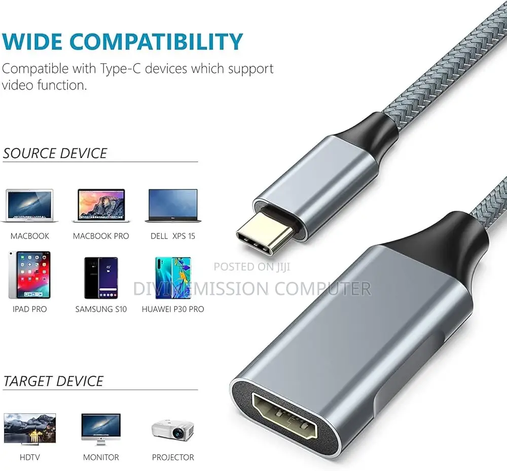 Type C to Hdmi Converter Original One (Vava)
