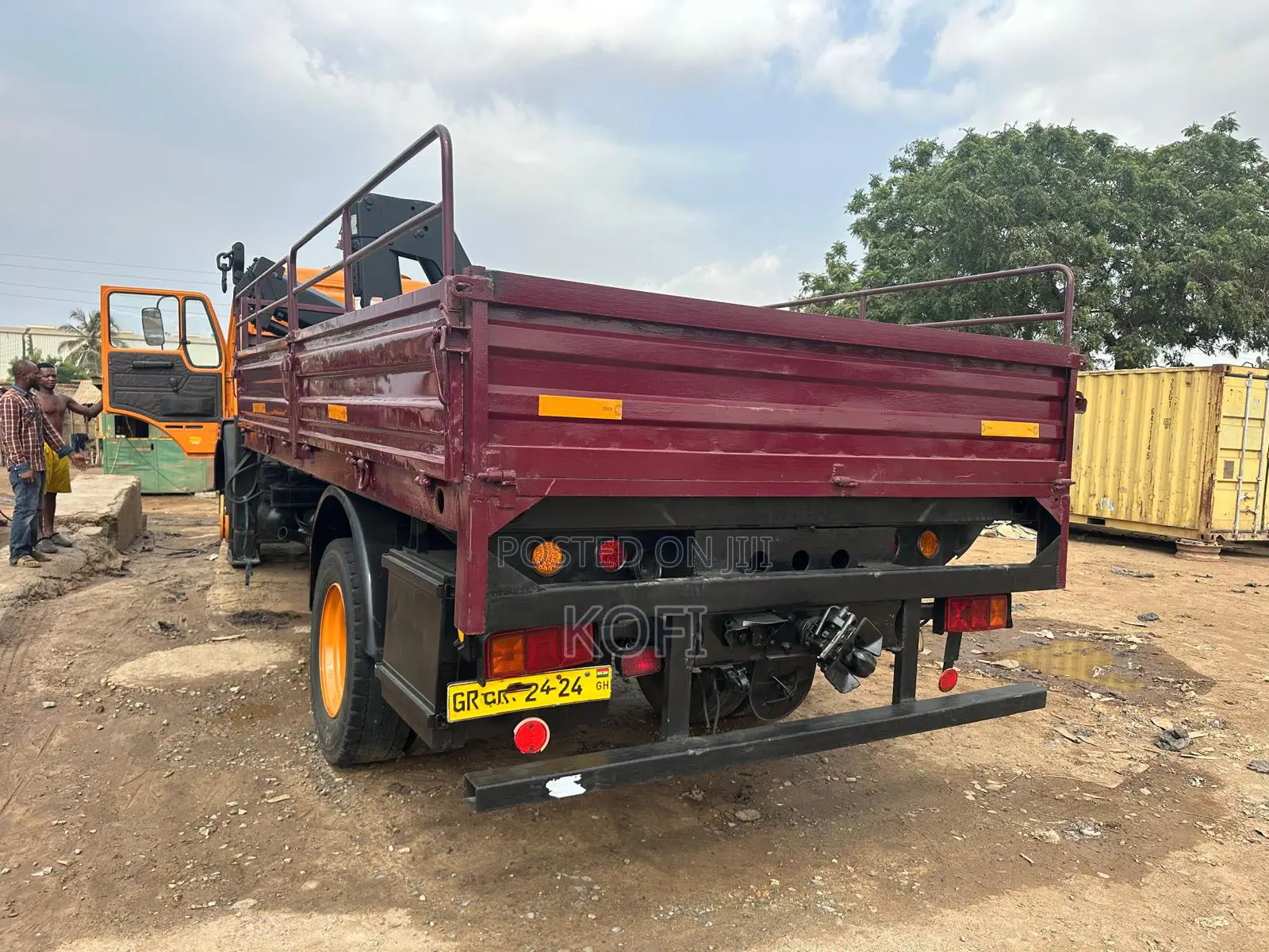 Self Loader Crane-Mercedes Benz Self Loader Crane Truck
