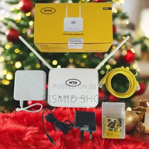 MTN Universal Broadband 4g Router + Backup Battery - White