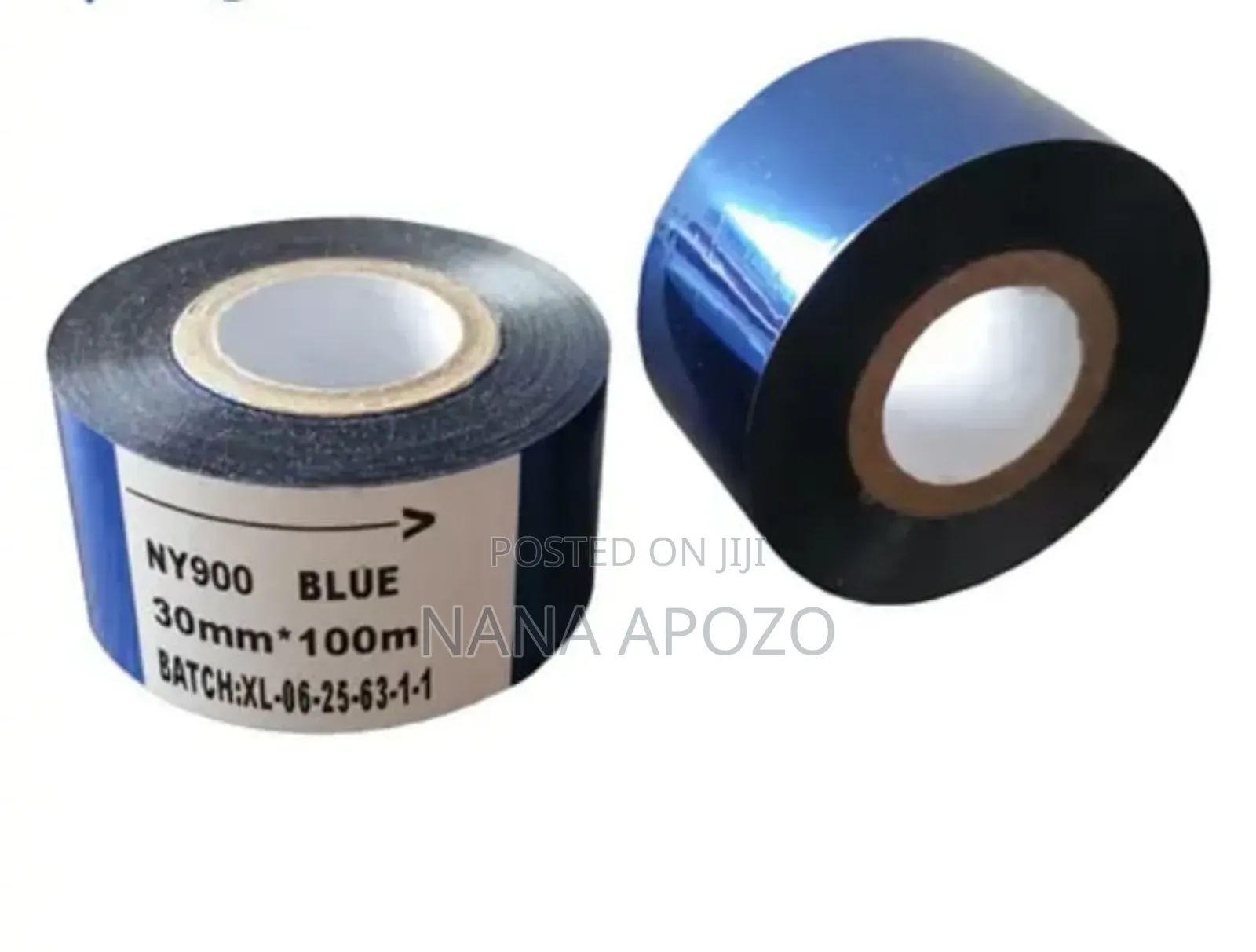 Coding Ribbon Roll Blue Color 30mmx100m