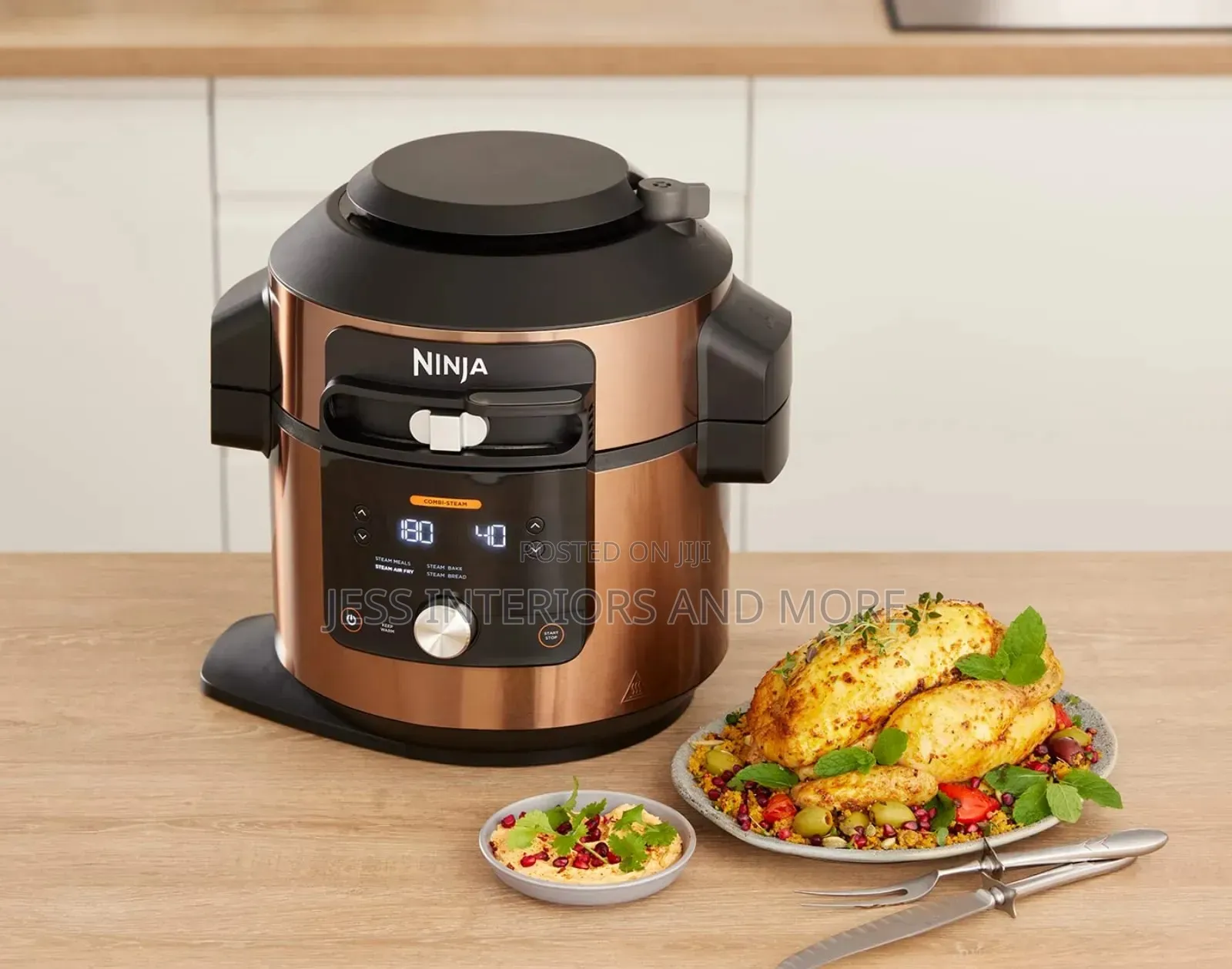 Ninja Foodi MAX 7.5L Multi Cooker Air Fryer Black/Copper