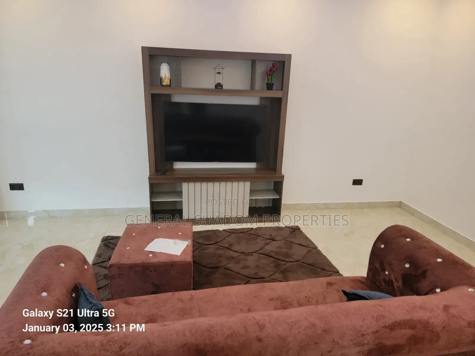 Furnished 1bdrm Apartment in Suadom Properties, Coca Cola for rent